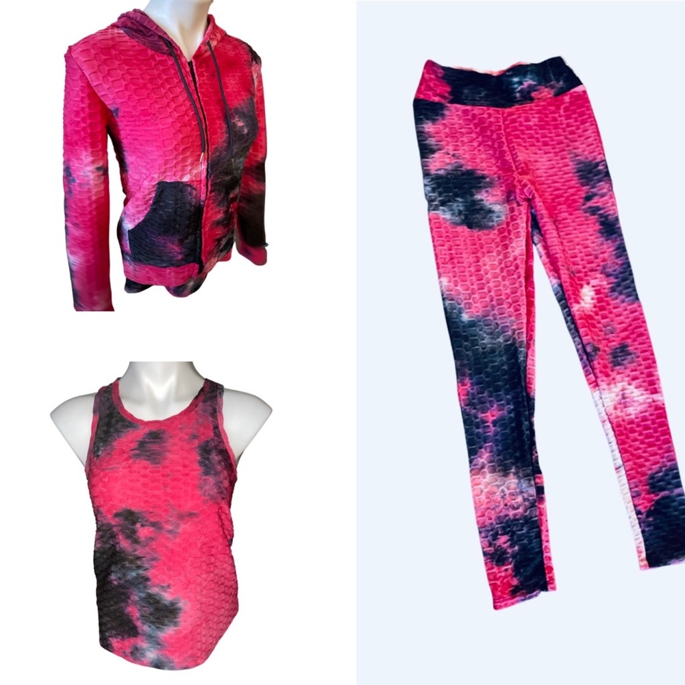 Jogging Set Women’s 3 Piece Tie Dye Set